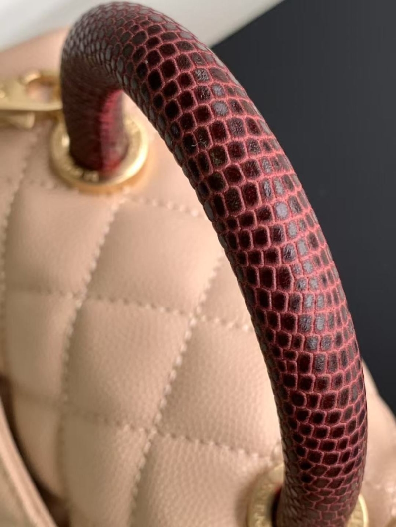 Ch**el top handle bags